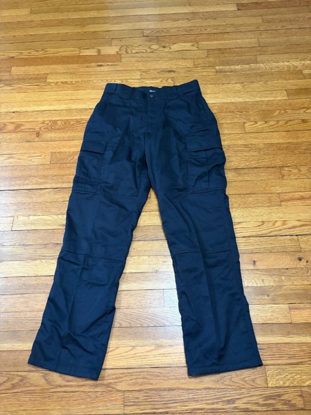 5.11 Tactical Series Cargo Pants Mens Sz Large LONG 35x35 Navy Blue Uniform